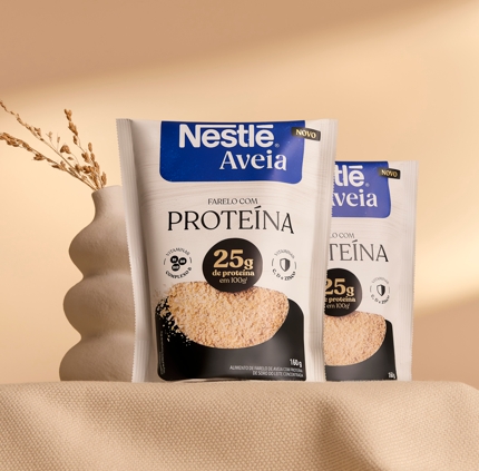 Nestlé Aveia lança versão com 25g de proteína