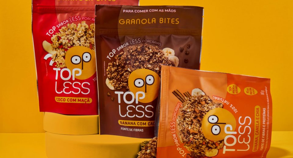 Topless estreia no mercado brasileiro de snacks saudáveis