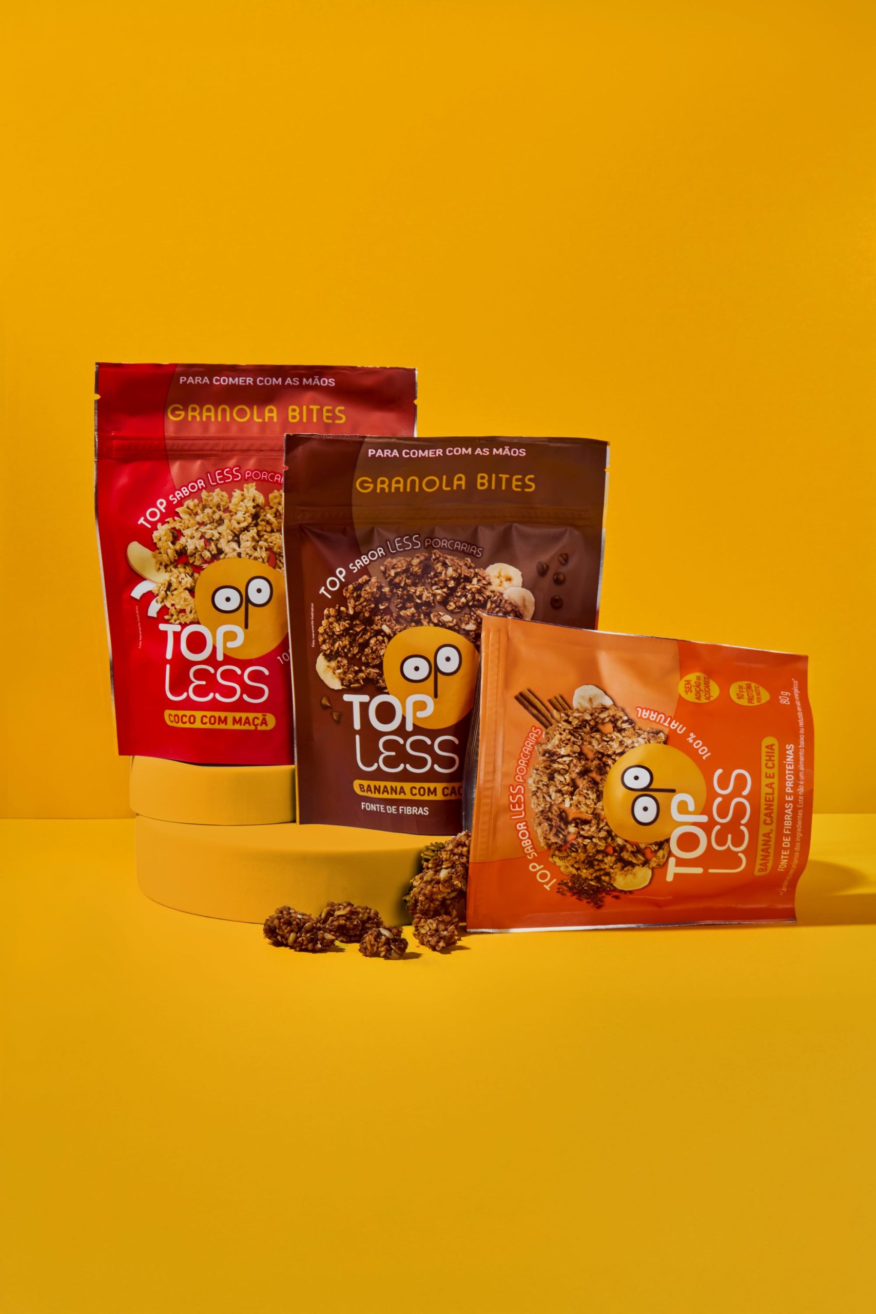 Topless estreia no mercado brasileiro de snacks saudáveis