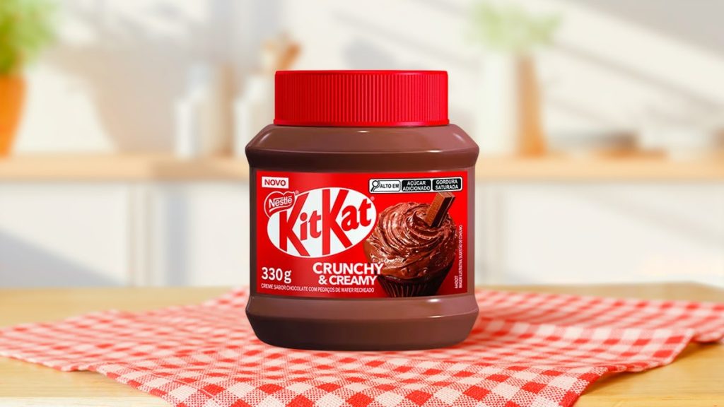 Nestlé lança KitKat Crunchy & Creamy no Brasil