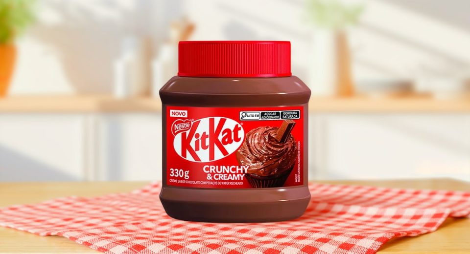 Nestlé lança KitKat Crunchy & Creamy no Brasil