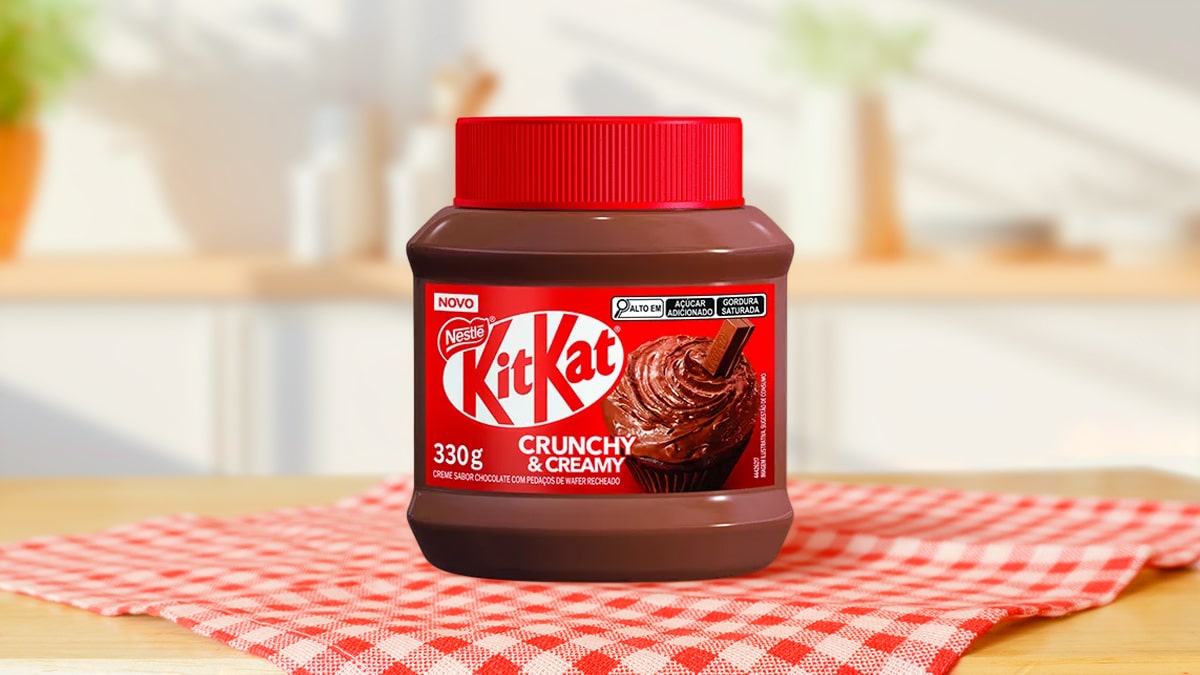 Nestlé lança KitKat Crunchy & Creamy no Brasil