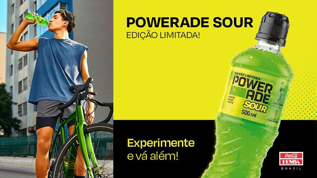 Powerade Maçã Verde chega em edição limitada