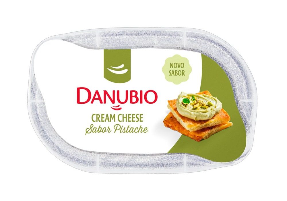 Danubio lança cream cheese sabor pistache no Brasil