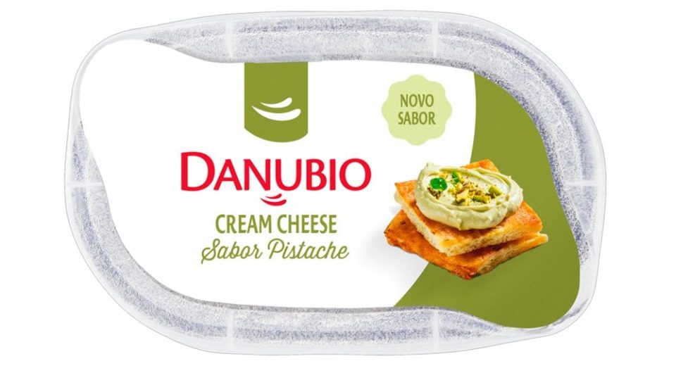 Danubio lança cream cheese sabor pistache no Brasil