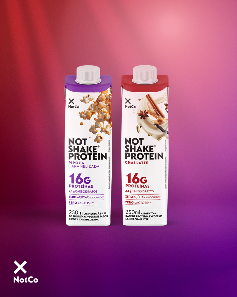NotCo amplia NotShake Protein com novos sabores