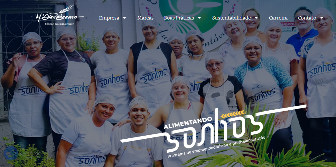 M. Dias Branco amplia alcance do programa Alimentando Sonhos