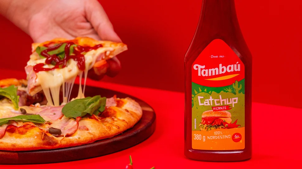 Tambaú lança Catchup Picante 100% Nordestino 380g