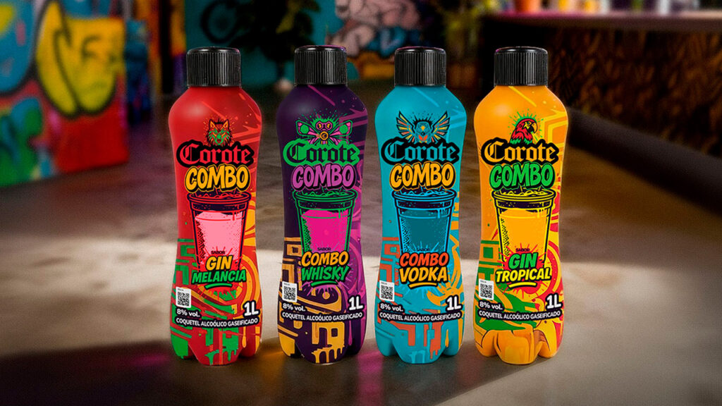 Corote lança Corote Combo, nova linha de coquetéis gaseificados