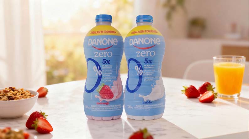 Danone Zero chega ao mercado com cinco atributos saudáveis