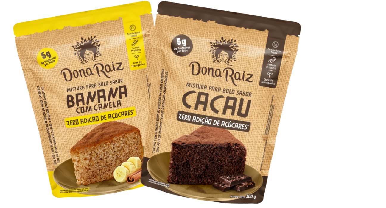 Dona Raiz lança mistura para bolo com proteína e zero açúcar