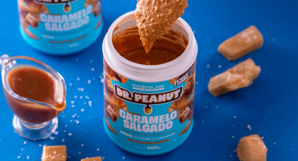 Dr. Peanut lança pasta proteica sabor caramelo salgado