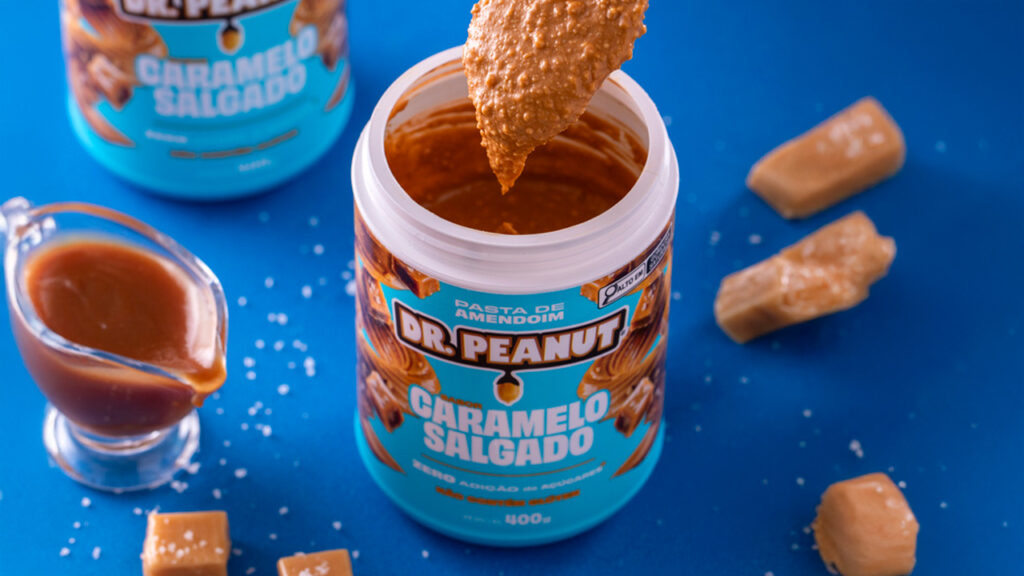 Dr. Peanut lança pasta proteica sabor caramelo salgado