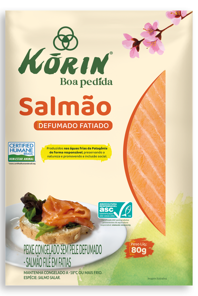 Salmão Korin recebe selo Certified Humane Brasil