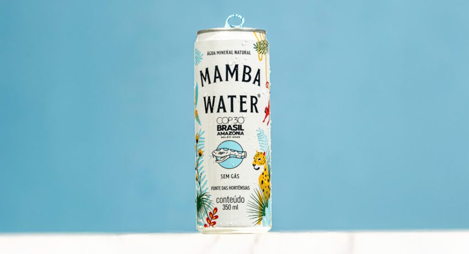 Mamba Water leva água em lata à Blue Zone da COP30