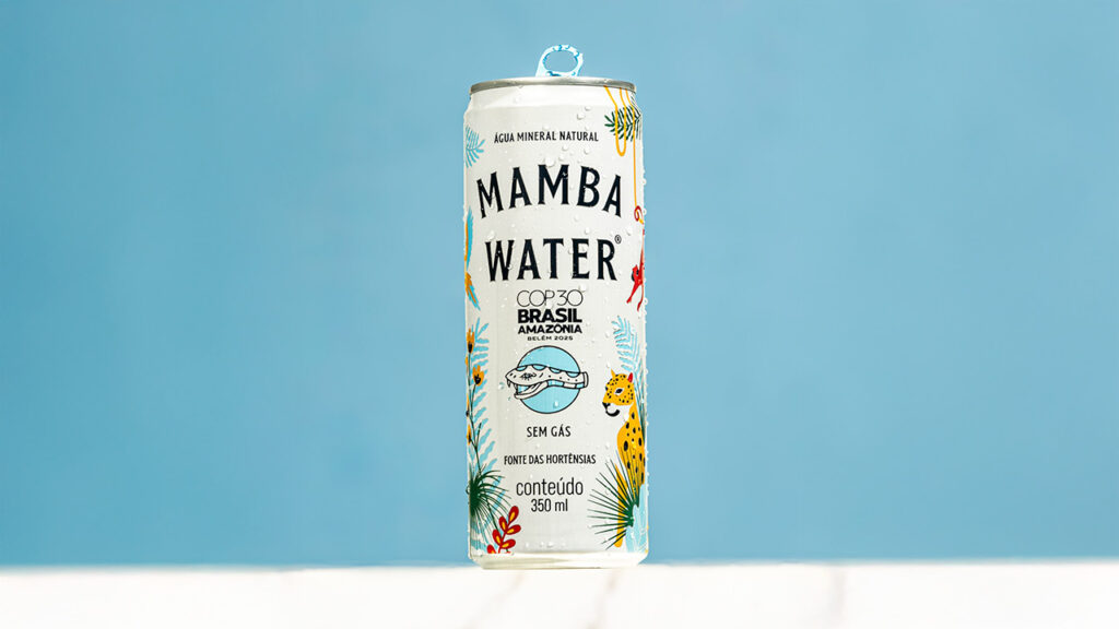 Mamba Water leva água em lata à Blue Zone da COP30