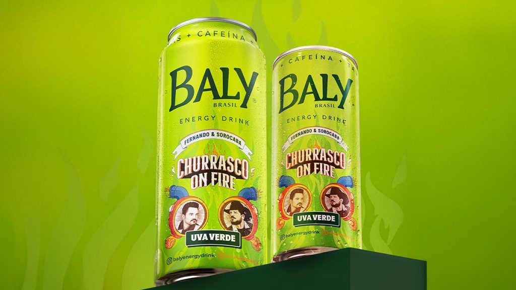 Baly lança energético Uva Verde com Fernando & Sorocaba