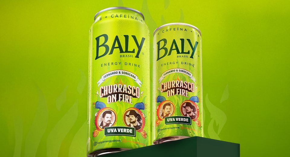 Baly lança energético Uva Verde com Fernando & Sorocaba