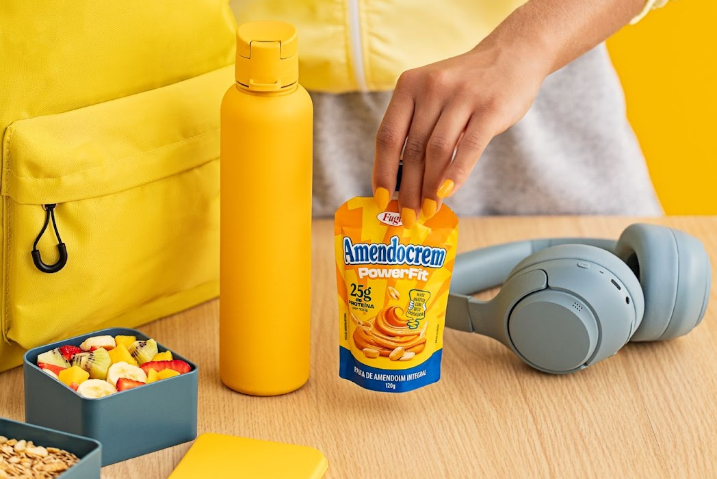 Amendocrem PowerFit aposta em 25g de proteína por sachê