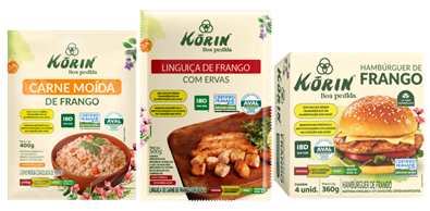 Korin Boa Pedida renova linha de frango com novas receitas