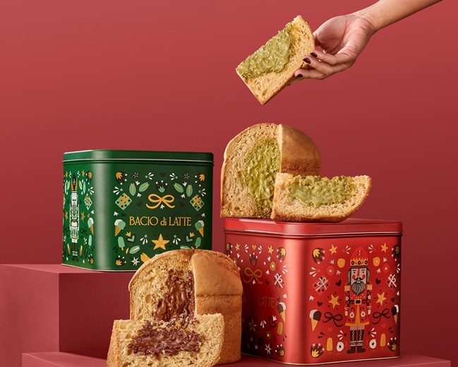 Panettone Gianduia da Bacio di Latte chega em latas especiais