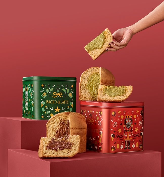 Panettone Gianduia da Bacio di Latte chega em latas especiais