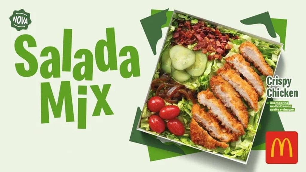 McDonald’s Salada Mix marca entrada no universo wellness