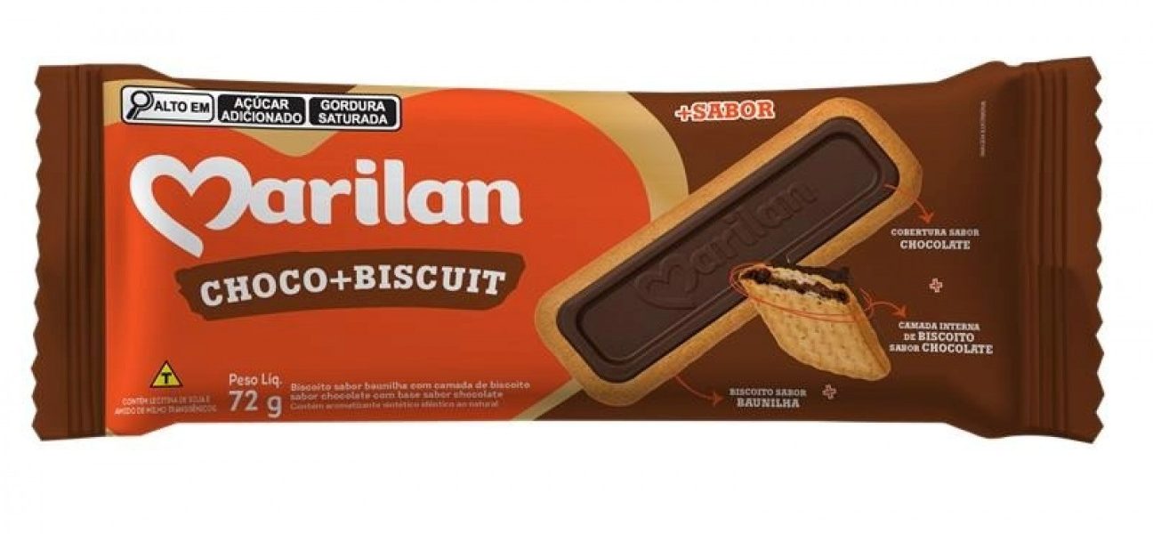 Marilan lança Choco+Biscuit e reforça aposta em inovação
