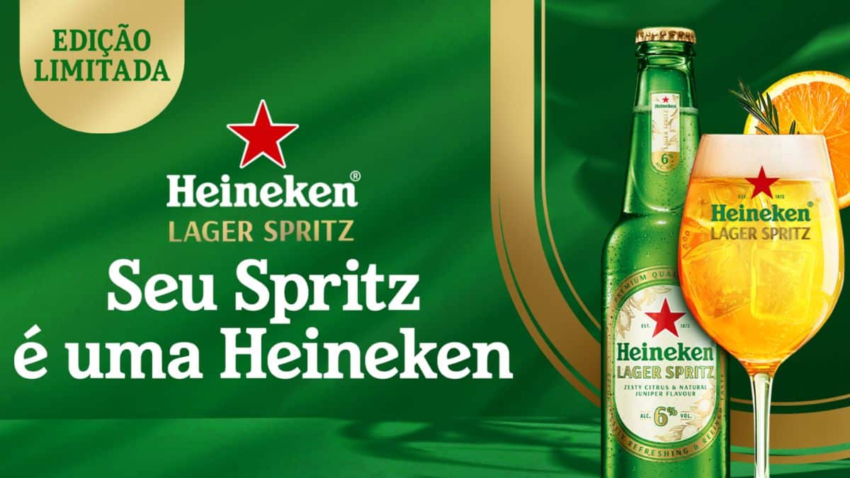 Heineken Lager Spritz estreia como aposta do verão