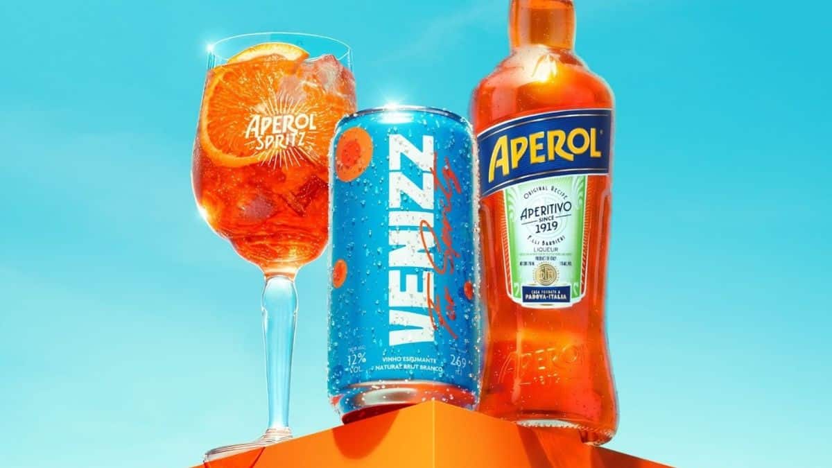 Venizz for Spritz chega ao Brasil para facilitar o Aperol Spritz