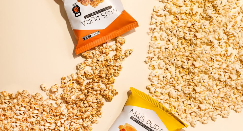Maïs Pura lança pipoca com proteína do colágeno