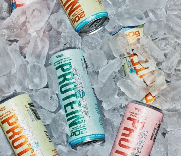 Mamba Water lança água proteica com 20 g de colágeno