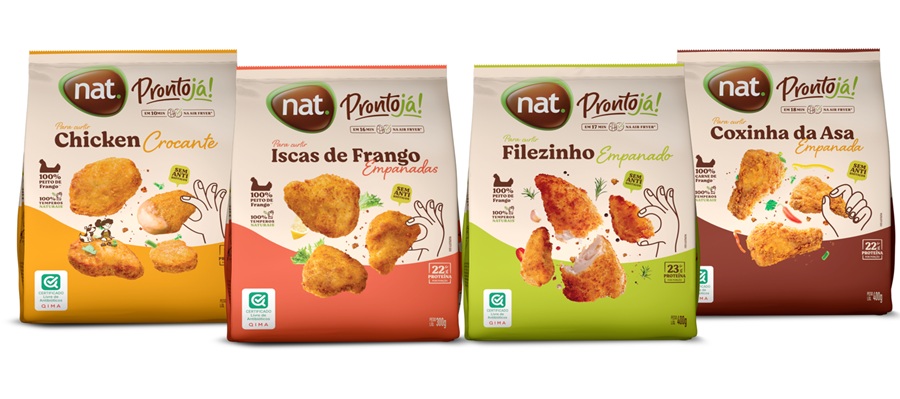 Vibra Foods lança empanados de frango mais saudáveis