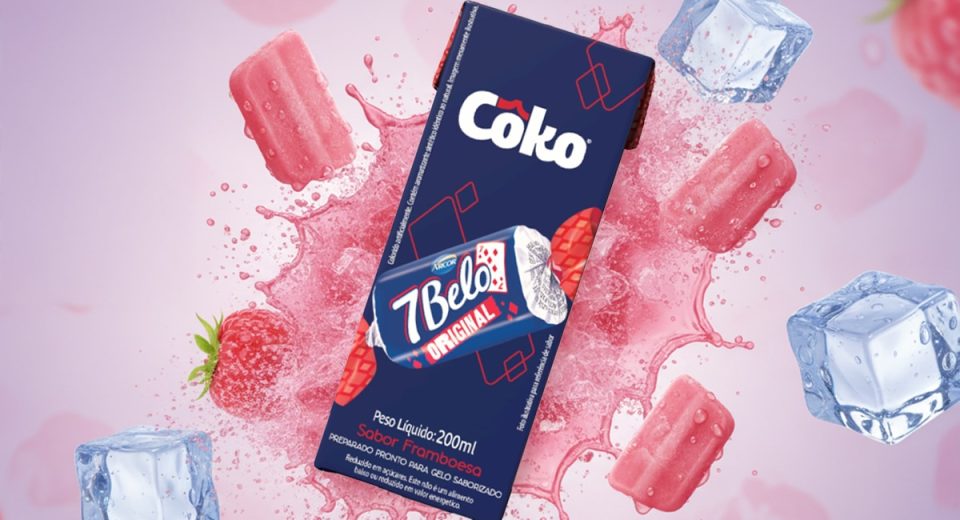 Gelo saborizado 7Belo chega em versão de caixinha