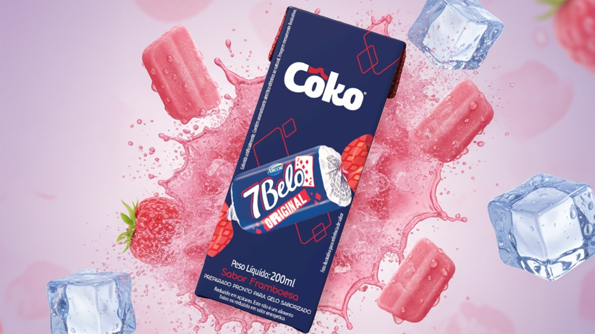 Gelo saborizado 7Belo chega em versão de caixinha
