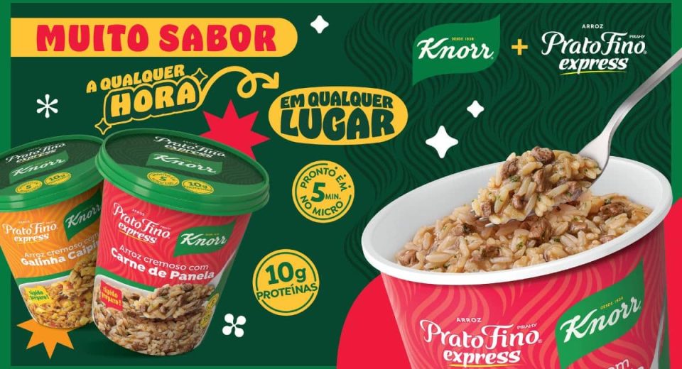 Knorr entra em refeições prontas com Arroz Cremoso Express