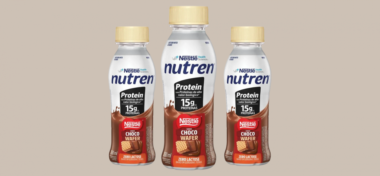 Nutren Protein lança bebida Choco Wafer pronta para beber