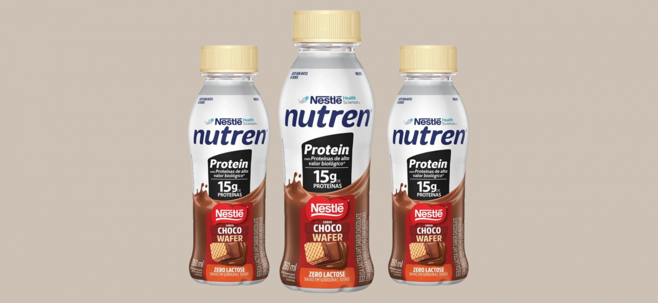 Nutren Protein lança bebida Choco Wafer pronta para beber