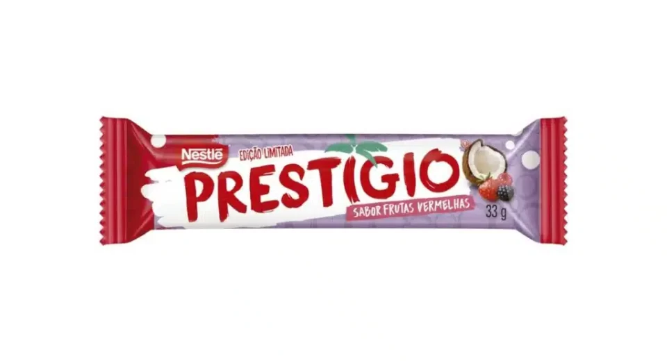 Prestígio Frutas Vermelhas chega ao mercado em edição limitada