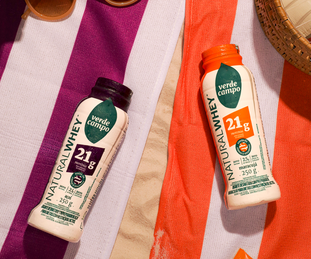 Verde Campo lança iogurte com 21g de proteínas para o verão
