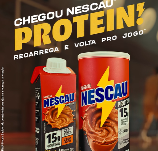 NESCAU Protein RTD amplia portfólio com versão pronta