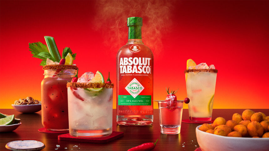 Absolut Tabasco aposta em vodka picante no Brasil