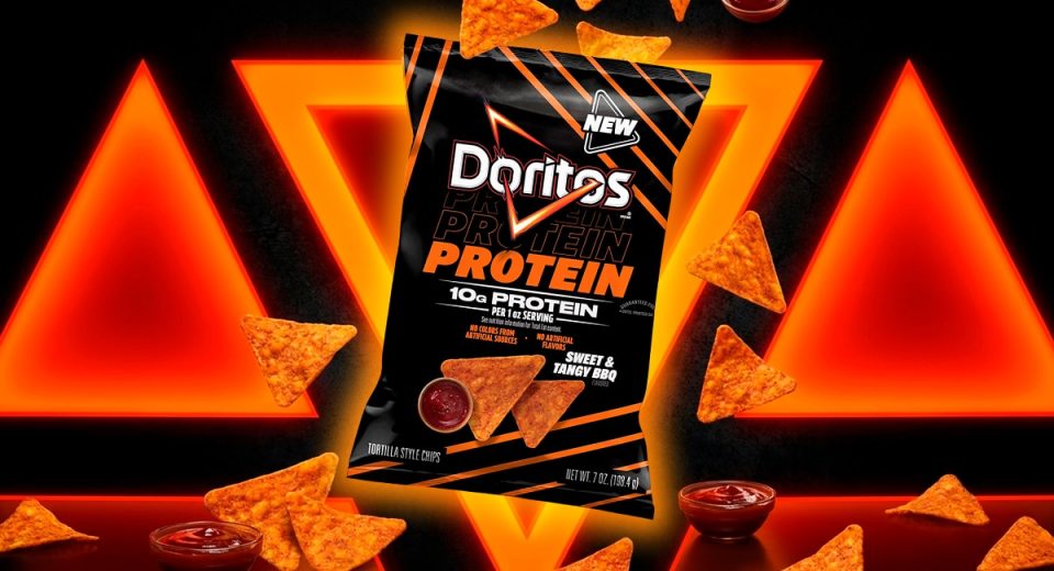 Doritos lança snack funcional com 13g de proteína
