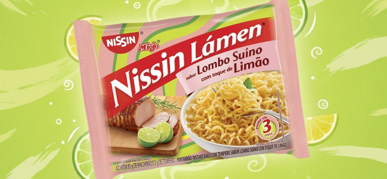 Nissin lança lámen lombo suíno com toque de limão