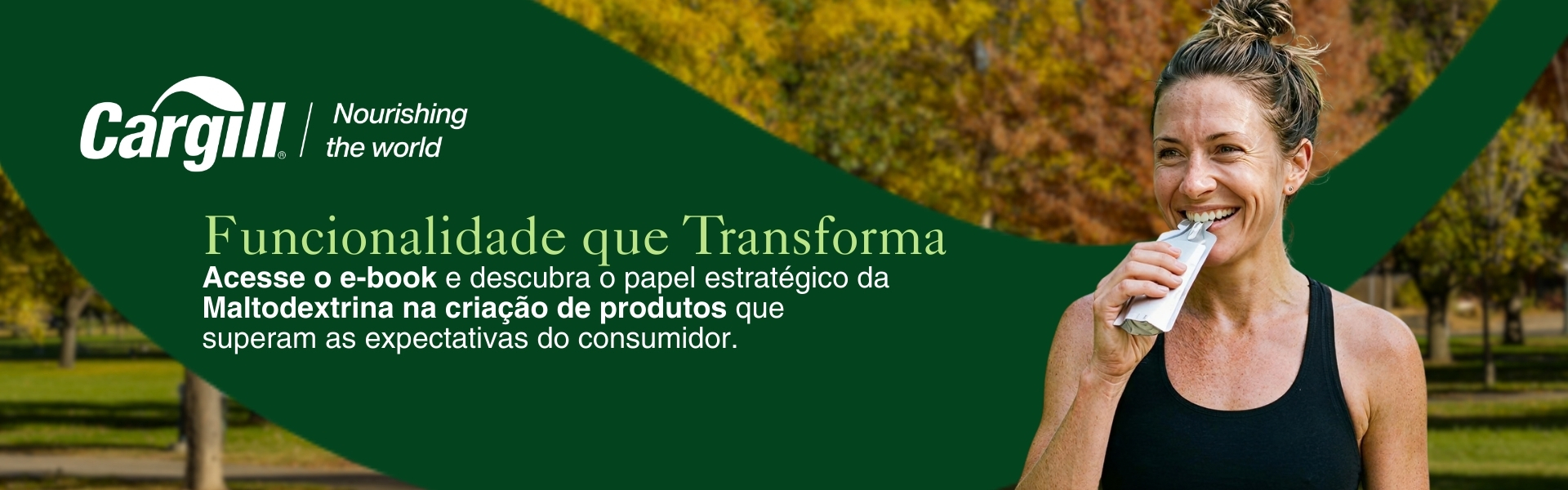 Cargill lança e-book sobre aplicações da maltodextrina