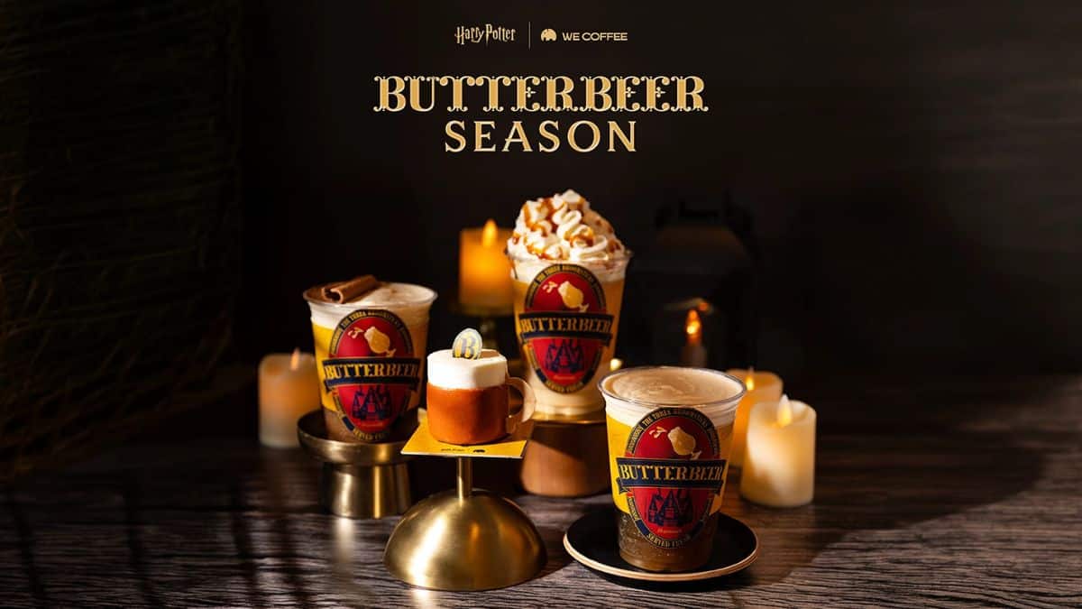 We Coffee lança cerveja amanteigada de Harry Potter
