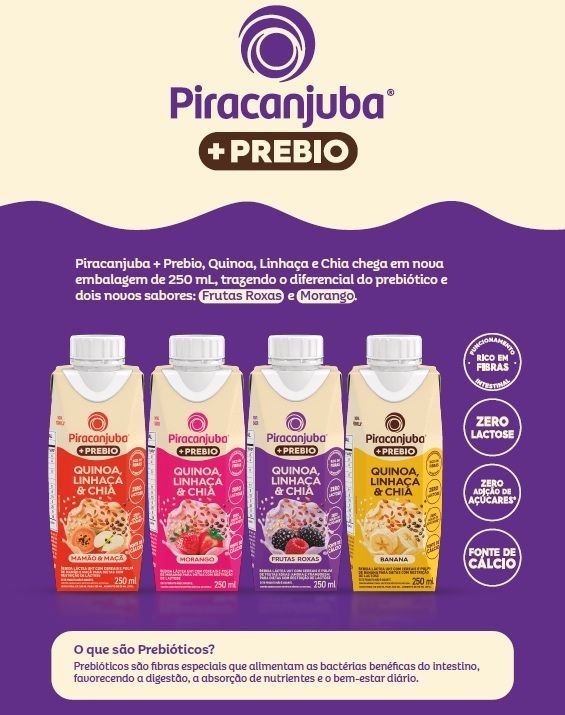 Piracanjuba amplia linha com novos sabores