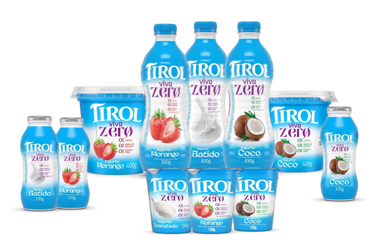 Tirol lança linha Viva Zero sem açúcar e lactose