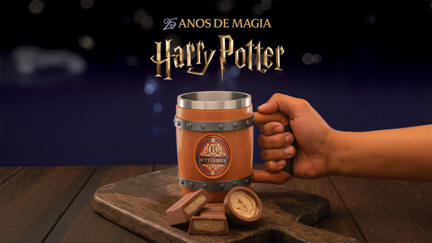 Cacau Show lança linha Butterbeer em São Paulo