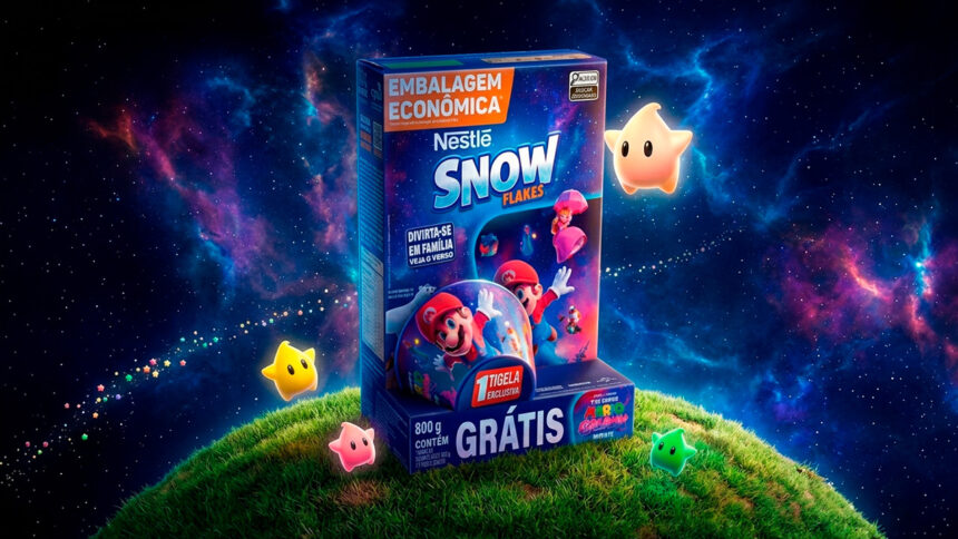 Snow Flakes lança edição de Super Mario Galaxy